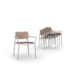 MNPT001 DiManaMana PATTERN Armchair, Champagne, Cranberry, Calathea
