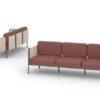 MNRM004 DiManaMana RMT 3-Seater (Mesh), Terra, Cranberry, Sondai