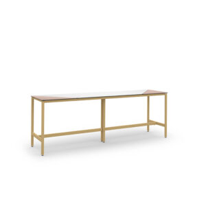 DIMANAMANA POST Duo Communal Bar Table 120" x 29.5" / 305 x 75 cm