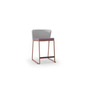 DIMANAMANA SHELL Counter Chair (Wicker Small Braid)